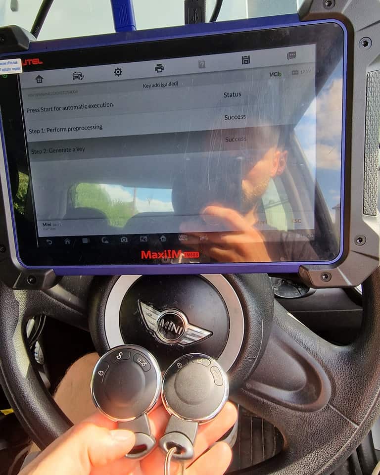 Mini Car Keys Programmed Worksop