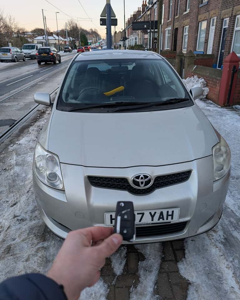 Toyota Auto Locksmith in Worksop